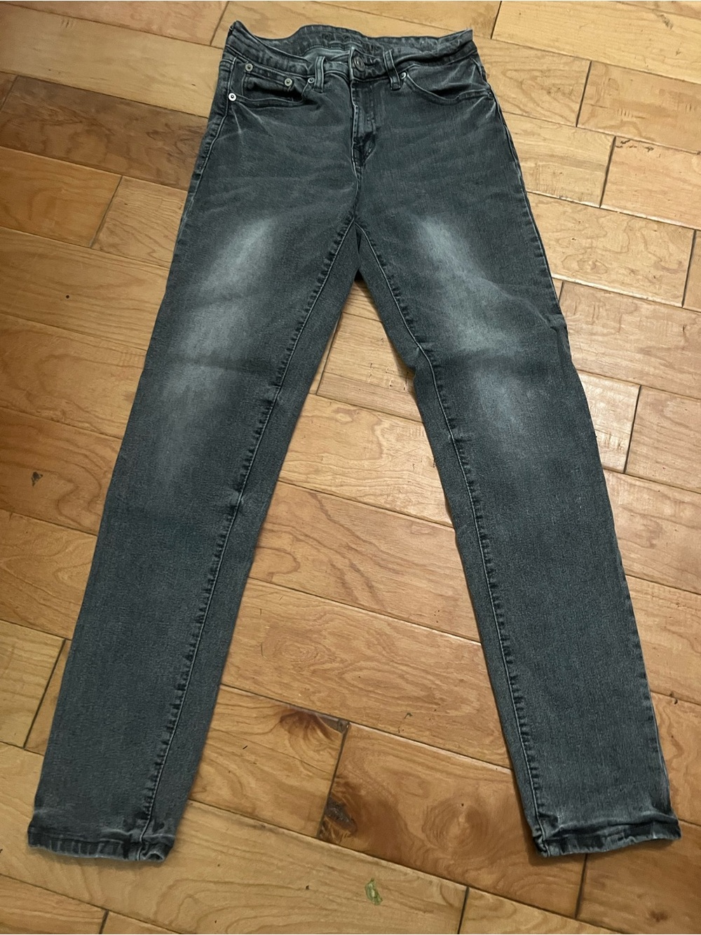 Rue 21 Supreme Slim Straight Jeans in Washed Charcoal Men’s 28/32 RN #70829
